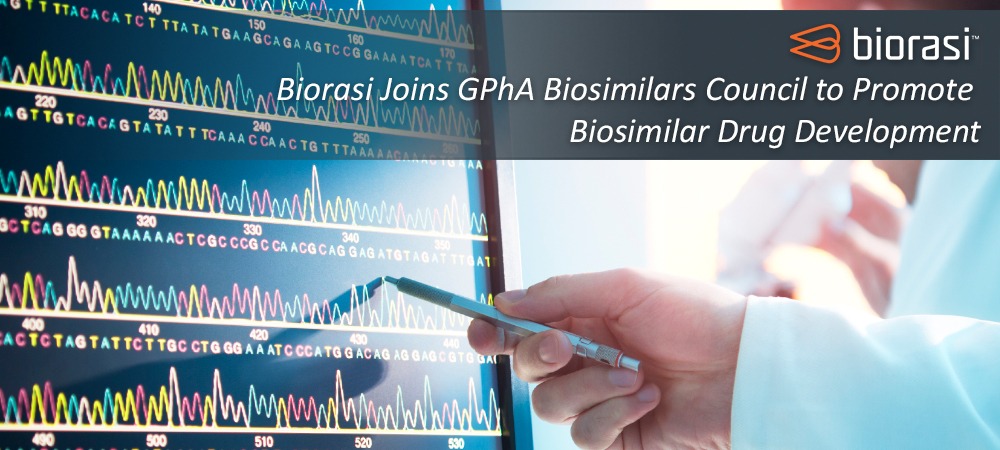Biorasi Joins GPhA Biosimilars Council to Promote Biosimilar Drug Development