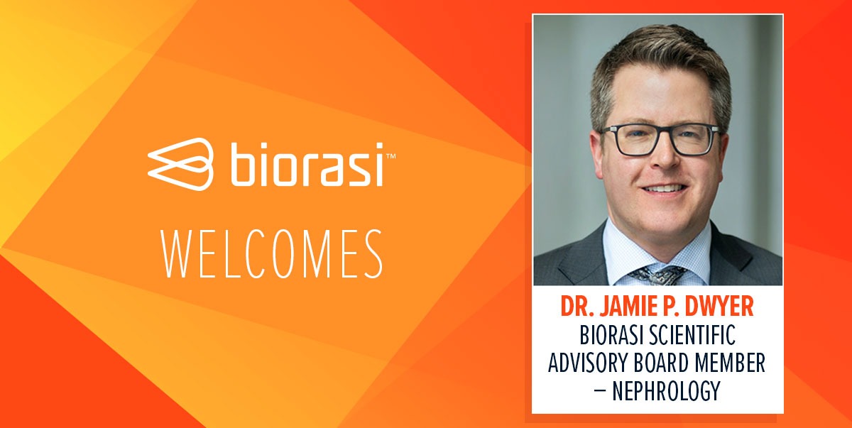 Biorasi Welcomes Jamie P Dwyer
